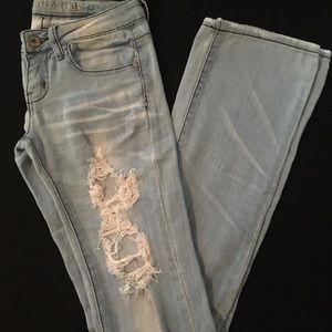 Distressed Jeans Size 0/USA 26